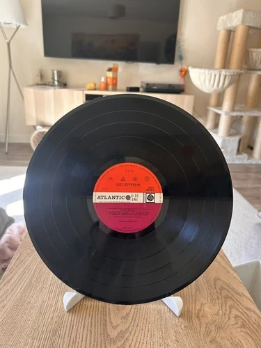 Led Zeppelin IV 1971 UK Plum First Press Misprint Vinyl Porky Pecko RARE N-Mint