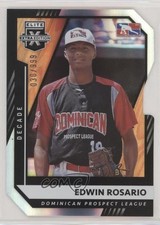 2021 Panini Elite Extra Edition Decade Die-Cut 30/203 Edwin Rosario #172 0l2
