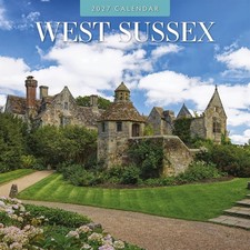 West Sussex Calendar 2027, Wall Calendars, Month To View, Travel, Gift