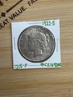 1922-S Peace Silver Dollar - Uncertified Circulated-90% Silver - VF - [#7215-P]