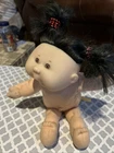 Vintage 1995 Cabbage Patch Talking & Moving Doll Mattel Brunette Maroon Sig