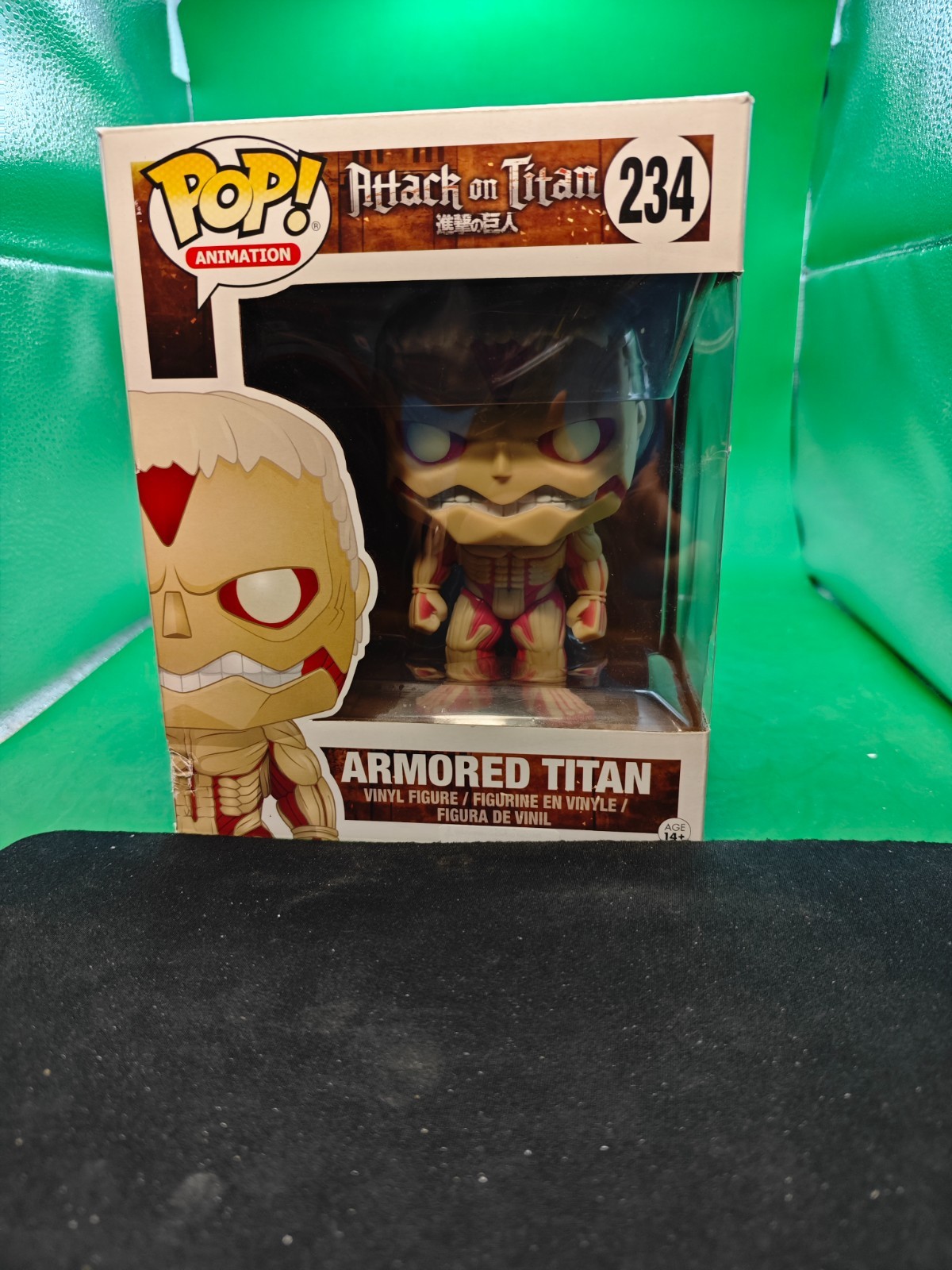 Funko Pop! Animación: Figura De Vinilo Attack On Titan Armored Titan #234, 6 Pulgadas