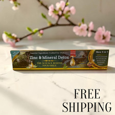 Essential Blessing Zinc  Mineral Toothpaste 6.5 oz Fluoride Free Herbal