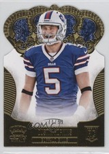 2013 Panini Crown Royale Gold Die-Cut Crown 71/99 Dustin Hopkins #136 4g7