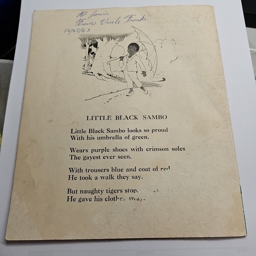 Little Black Sambo Vintage Paperback / Platt & Munk 1932 - HARD FIND FORMAT - Bild 8 von 10