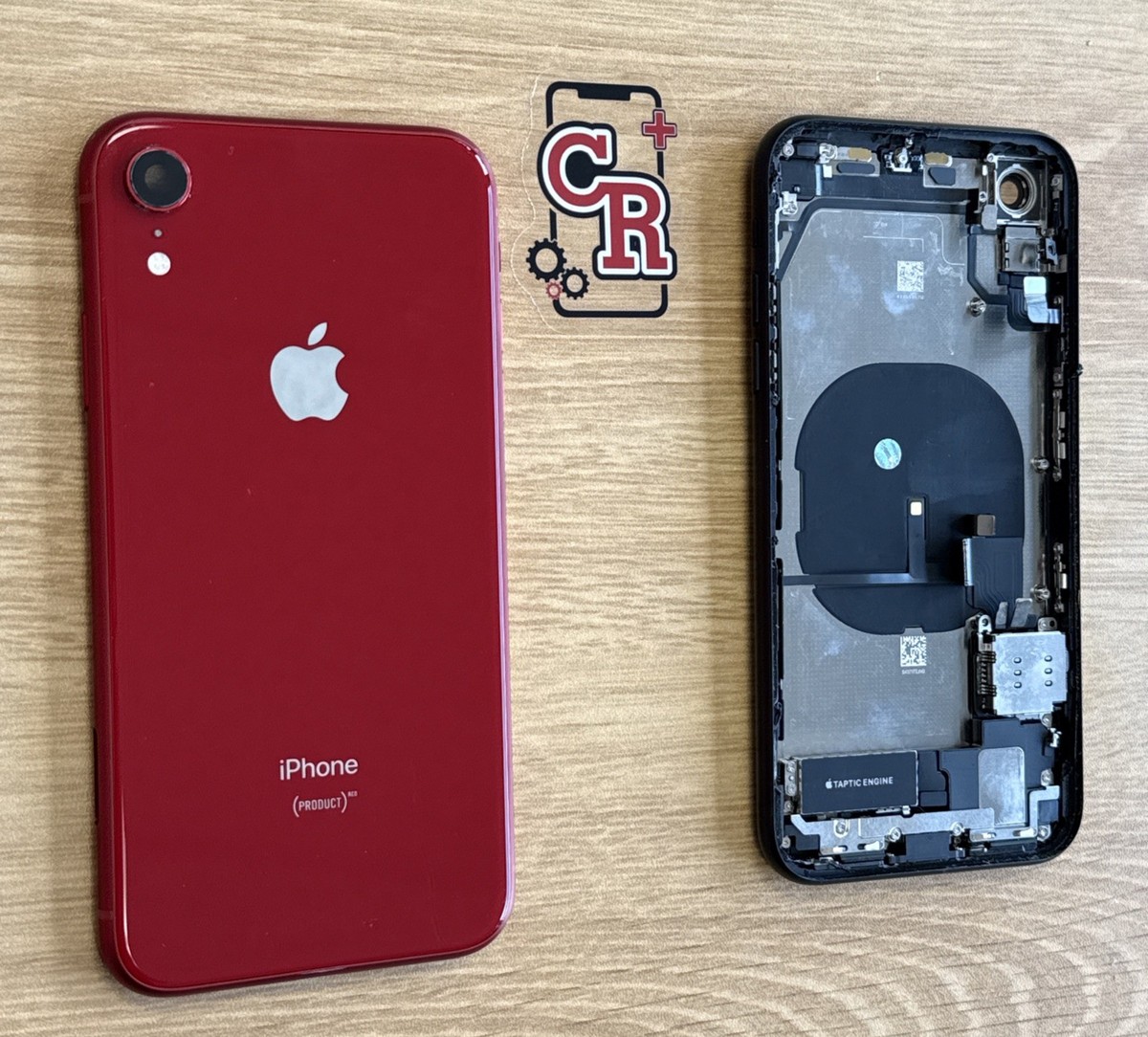 iPhone XR Housing Back Replacement Red With Small Parts OEM Grade