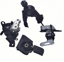 Complete Engine Mount Set of 4 Compatible with 2014-2019 Corolla 1.8L Sedan CVT