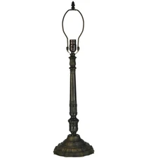 Meyda Tiffany 11668 Pillar 19" Tall Lamp Base