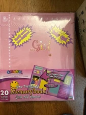 Pre Designed Memory Book Hardcover Baby Girl Photo Album Binder 20 Slip In Pages