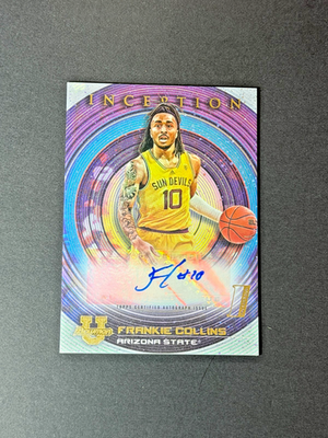 #ad #ad Frankie Collins 2023 Topps #BIA FC Bowman University Inception Auto $2.50