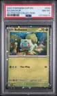 2023 POKEMON SVP ROMO 151 POSTER COLLECTION #046 BULBASAUR PSA 8