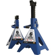 Strongway Double-locking 6-ton Jack Stands 12000-lb. Capacity Pair Strongway Double-locking 6-ton Jack Stands 12000-lb. Capacity Pair