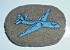 BRITISH ARMY  WW2 BRITISH AIR LANDING / GLIDER TROOPS SLEEVE BADGE.