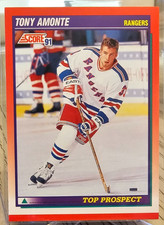 1991-92 Score Canadian Tony Amonte RC #288 New York Rangers