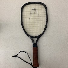 HEAD Raquetball Graphite Apex Racquet 4 1/8 AMF Leather wrapped handle USA made