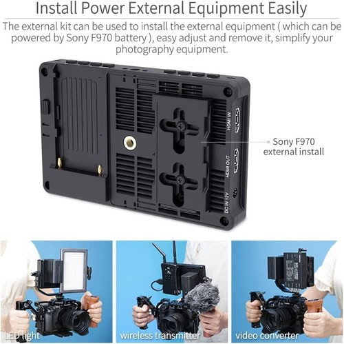 F5 Pro 4K DSLR Monitor with Touchscreen and Tilt Arm - Perfect for Creatives - Picture 9 of 11