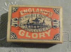 England's Glory Match Box Moreland Gloucester Will Spencer Animal Crackers Toon