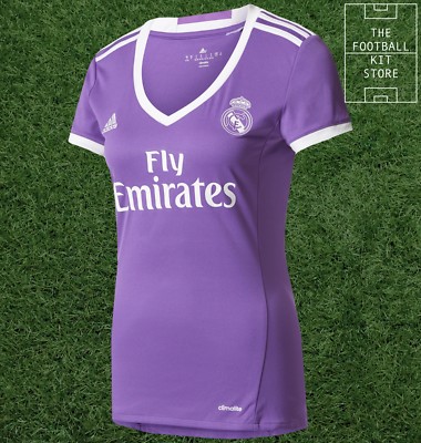 Real Madrid Away Shirt Womens adidas RMCF Football Jersey