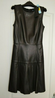 antonio melani leather dresses