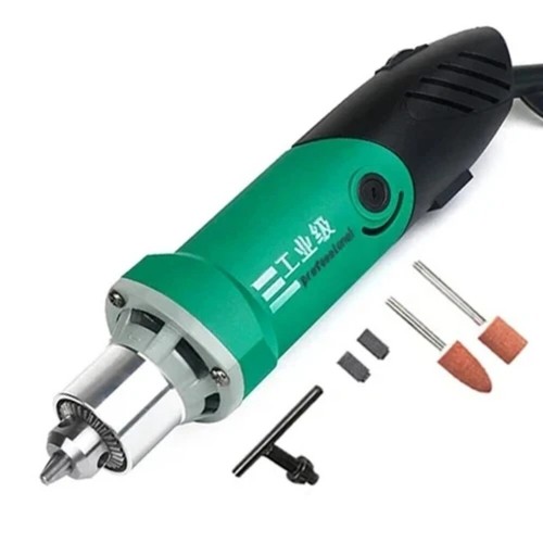 Electric Grinder Engraver Grinder Metalworking Woodworking Rotary Tool Set - Picture 7 of 28