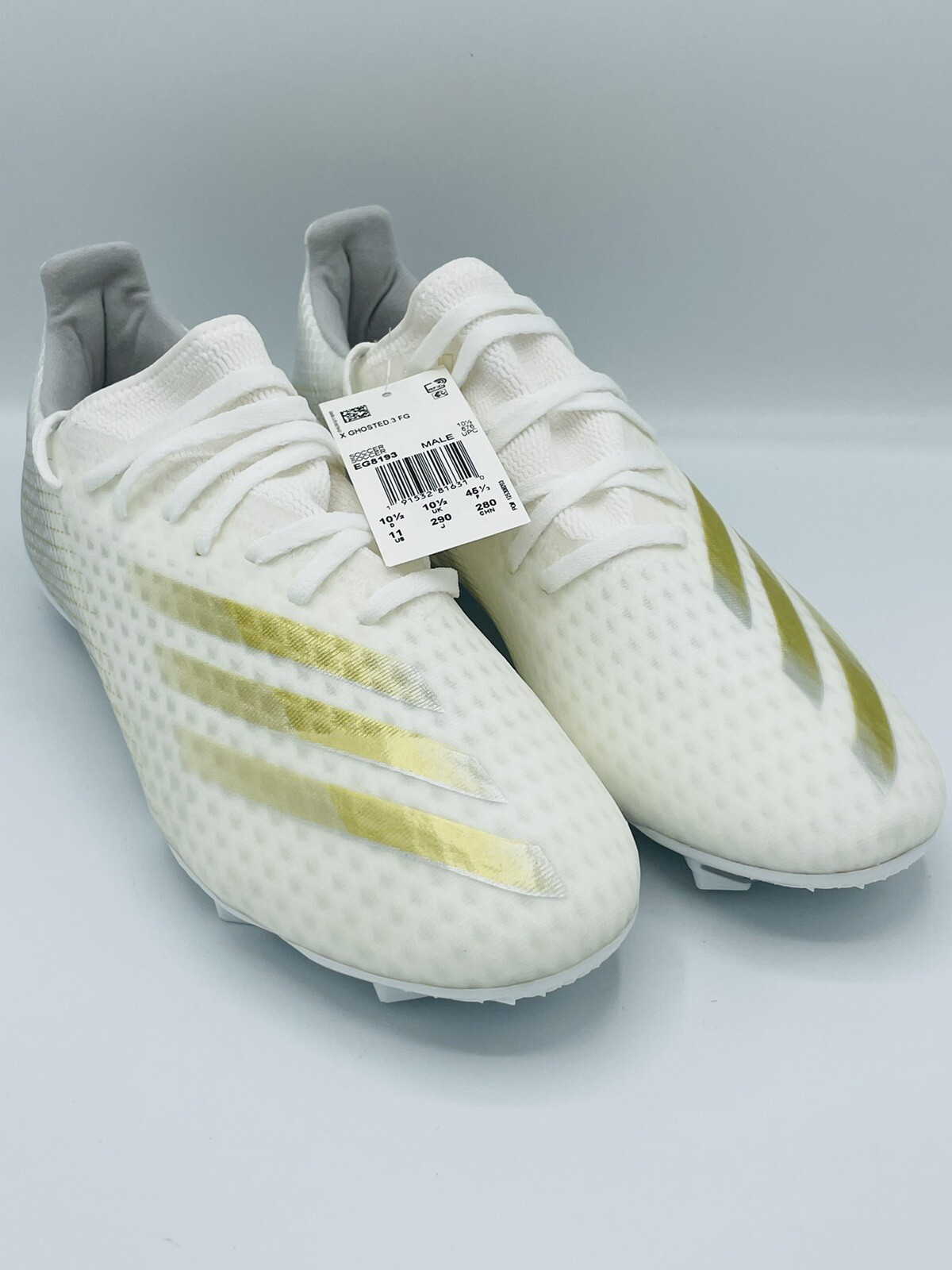 adidas X Ghosted.3 Firm Ground Boots - White | adidas Turkey