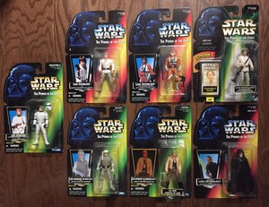 Star-Wars-Power-Of-The-Force-Luke-Skywalker-Figure-Lot-Kenner-Hasbro-POTF-95-98