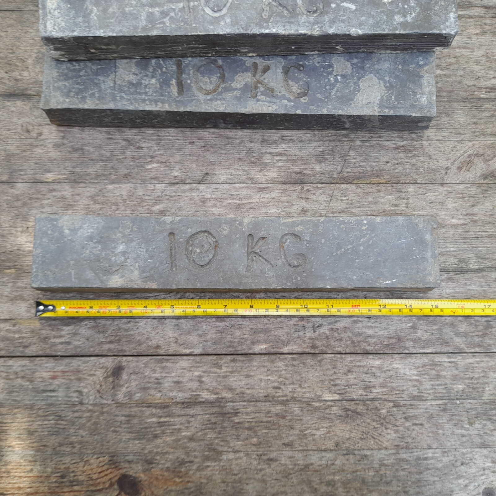 10kg Lead Ballast Ingot for Boat Yacht Ship Barge Narrowboat etc.. 27