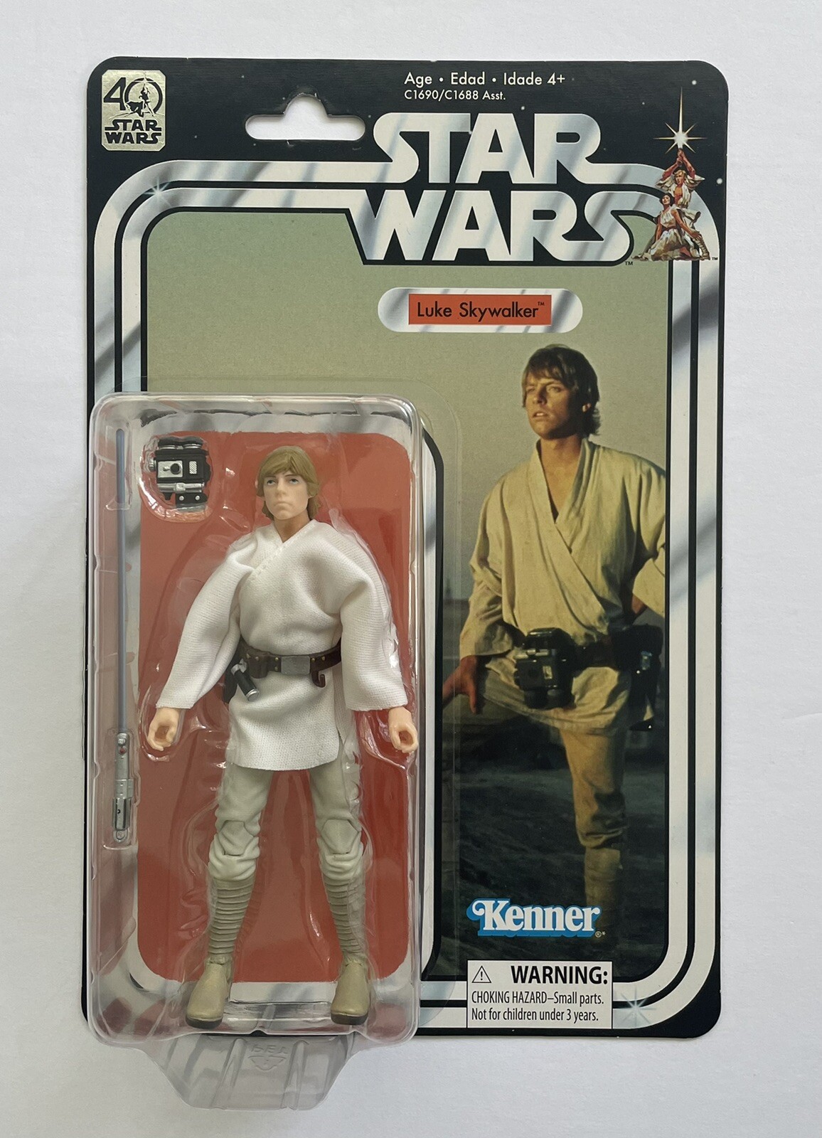 Luke Skywalker Star Wars Anh Black Series 40th Anniversary Farmboy Figure Ebay