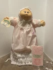 Vintage Cabbage Patch 1980’s Preemie Doll 15” With Certificate & Hangtag. New!