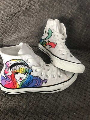 converse rainbow trainers
