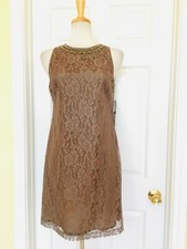MAGGY LONDON lace beaded dress size 4 - 6