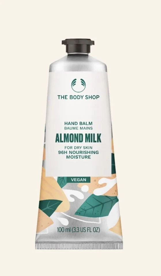 TWO 2️⃣ The Body Shop Almond Milk 🥛 Hand Cream 100ML ~RRP£30