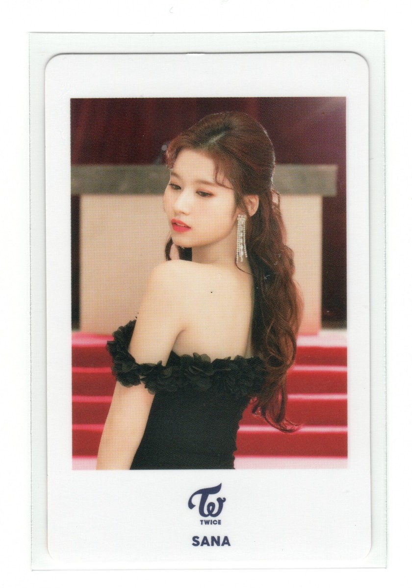Twice Sana Photocard | #DreamDay Japanese Mini-Polaroid (Black Ver