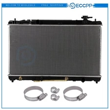Radiator For 2007-2011 Toyota Camry with Universal Oil Hose Clamps Kit