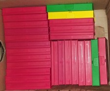 Custodie rigide VHS videocassette plastica rigida lotto 31 leggere no dvd bluray