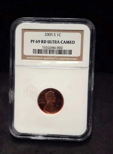 2005-S Lincoln Cent - NGC PF 69 RD Ultra Cameo - 002     ENN COINS