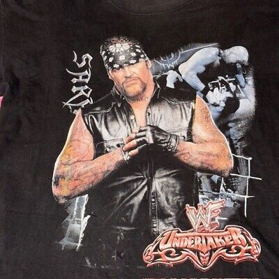 Vintage WWF Undertaker Deadman Inc. T Shirt Men's Size Large Vintage WWF Undertaker Deadman Inc. T Shirt Men's Size Large