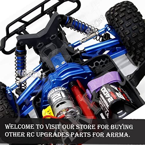 4PCS Front Rear Full Alloy Shocks for 1/10 Arrma Senton/Arrma Granite