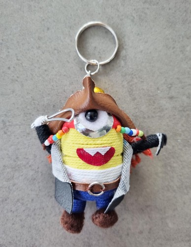 Voodoo String Doll Keychain Star Wars Anna Frozen Pendant Thailand Handmade Toy - Picture 12 of 21