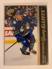 21-22 UD Series 2 Young Guns #490 William Lockwood Vancouver  Canucks
