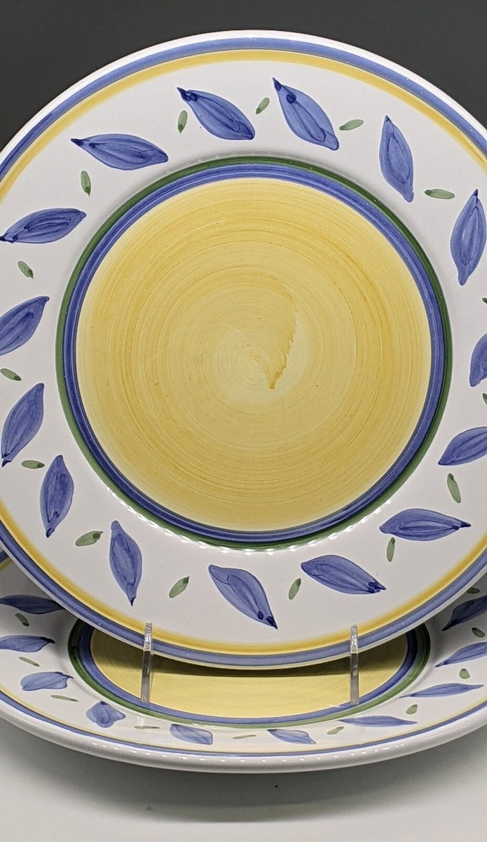 Williams-Sonoma Italy Tournesol & Marisol Dinner plates | eBay