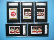 LOT SET 10 1979 1979/80 PANINI HOCKEY STICKERS SWITZERLAND HELVETIA SGC 8 9 10