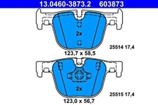 ATE Disc Brake Pad Set For BMW F30 F31 F32 F33 F34 F35 F36 F80 F82 34216850570