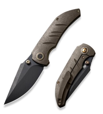 We Knife Co Riff-Raff Folding Knife 3.12'' CPM-20CV Steel Blade 6AL4V Titanium