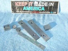 BLOCKS 2 PARALLELS 2 SPACE BLOCKS MACHINIST TOOLMAKER PRECISE SURFACE GRIND MILL