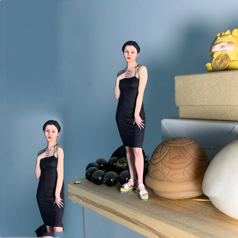 1/18 1/16 1/12 微型优雅女式美容模型场景道具汽车玩具 — 第 4/4 张图片