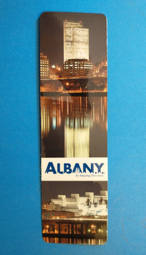 Albany NY Historic Hudson River Shoreline Bookmark - Picture 2 of 2
