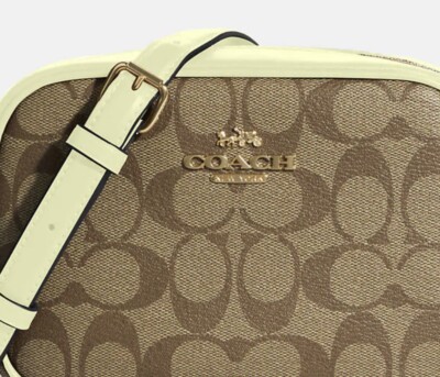 NWT COACH C9926 Mini Jamie Camera Handbag/ Purse Signature Canvas