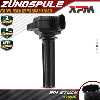 Zündspule Zündmodul für Opel Signum Vectra C 2.0 Saab 9-3 YS3F 02-15 I4 1.8 2.0L