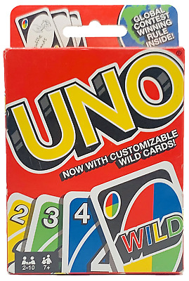  Mattel Games UNO All Wild Card Game with 112 Cards